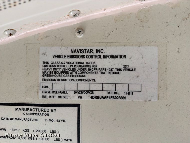 image for item FT6442 2015 IC Bus PB105 school bus