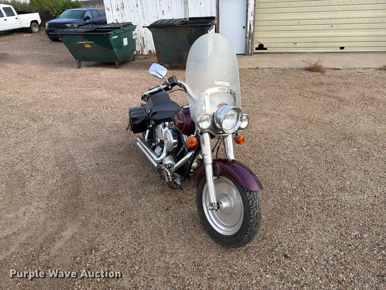 image for item FT6809 1997 Harley Davidson Fatboy motorcycle