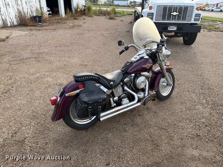 image for item FT6809 1997 Harley Davidson Fatboy motorcycle