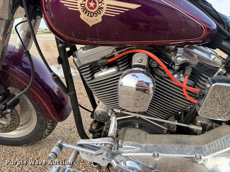 image for item FT6809 1997 Harley Davidson Fatboy motorcycle