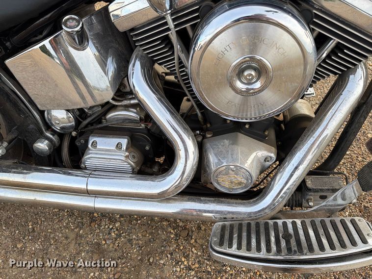 image for item FT6809 1997 Harley Davidson Fatboy motorcycle