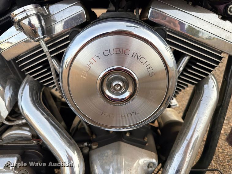 image for item FT6809 1997 Harley Davidson Fatboy motorcycle