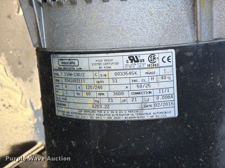 image for item FT6856 North Star 5500 PPG generator