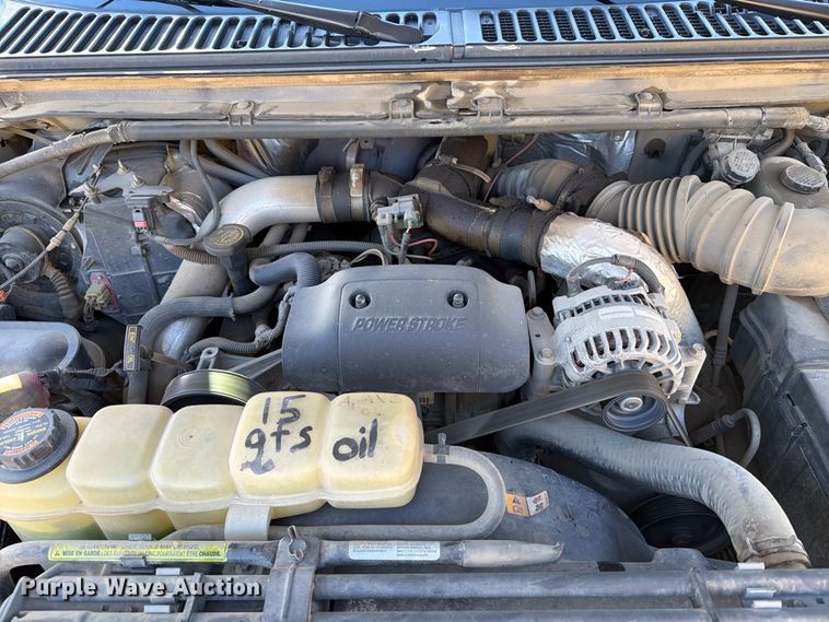 image for item FT6857 2001 Ford F350 Super Duty dump bed pickup truck