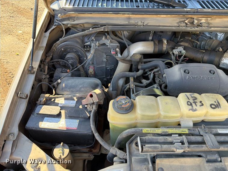 image for item FT6857 2001 Ford F350 Super Duty dump bed pickup truck