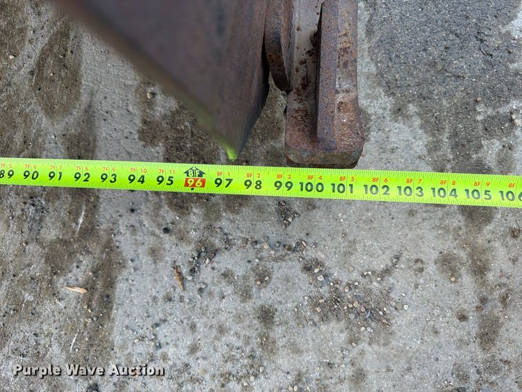 image for item FT6858 skid steer snow pusher