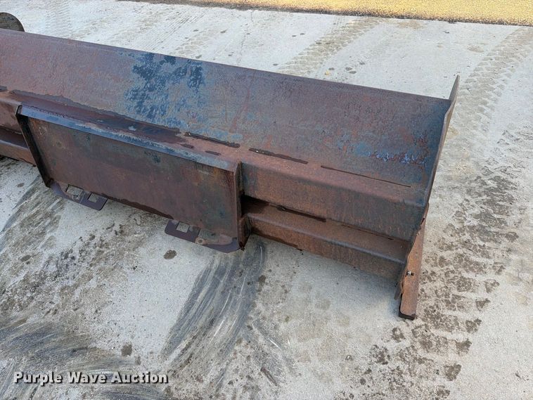 image for item FT6858 skid steer snow pusher