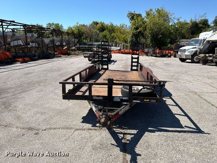 image for item FU1097 2015 Maxey utility trailer