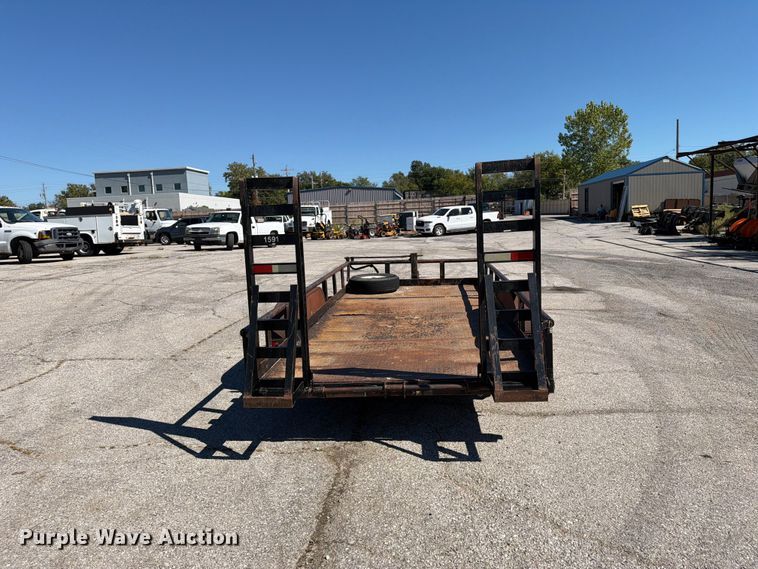 image for item FU1097 2015 Maxey utility trailer