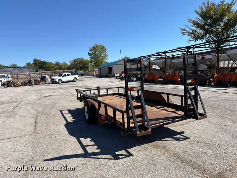 image for item FU1097 2015 Maxey utility trailer