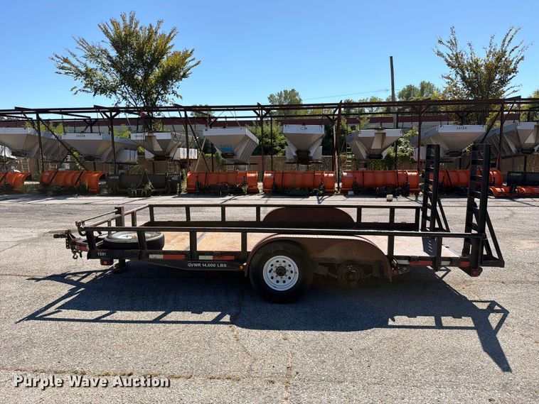 image for item FU1097 2015 Maxey utility trailer
