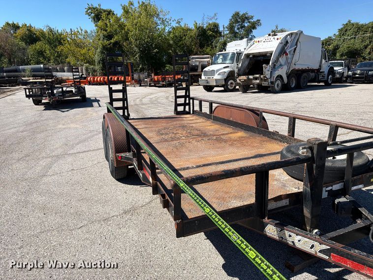 image for item FU1097 2015 Maxey utility trailer