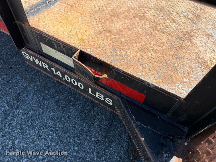 image for item FU1097 2015 Maxey utility trailer