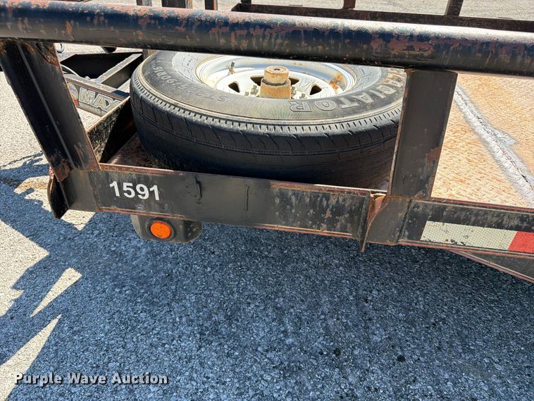 image for item FU1097 2015 Maxey utility trailer