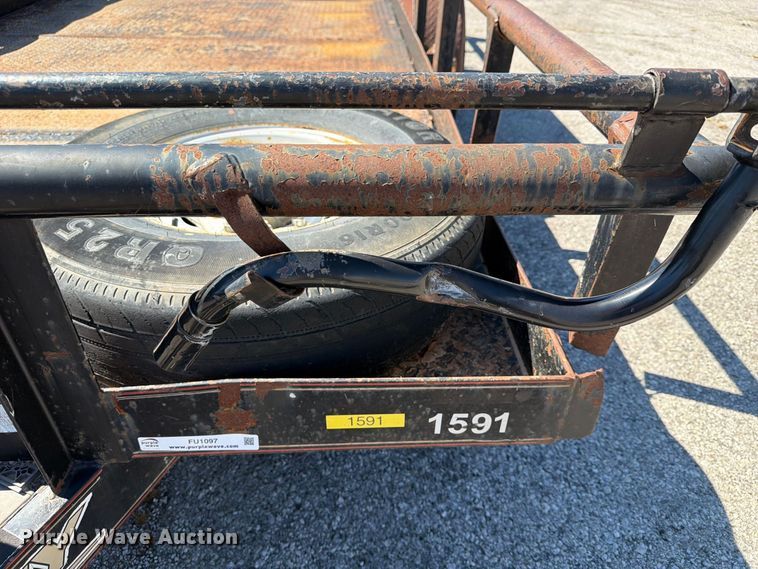 image for item FU1097 2015 Maxey utility trailer