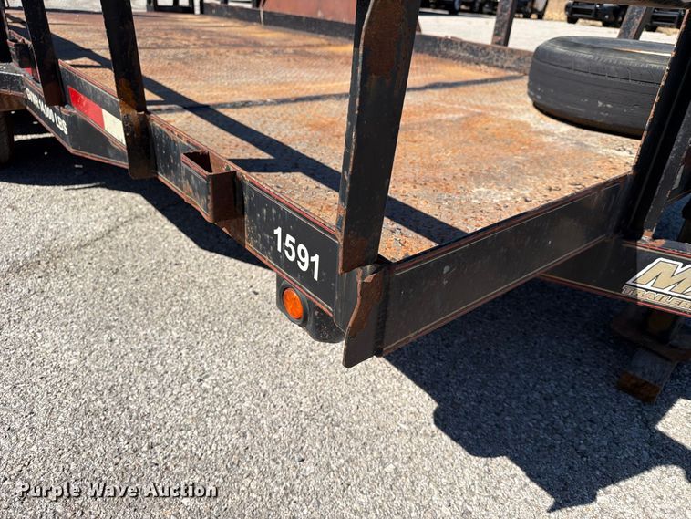 image for item FU1097 2015 Maxey utility trailer