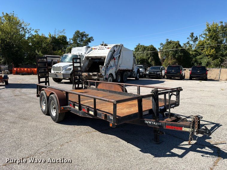 image for item FU1099 2015 Maxey equipment trailer