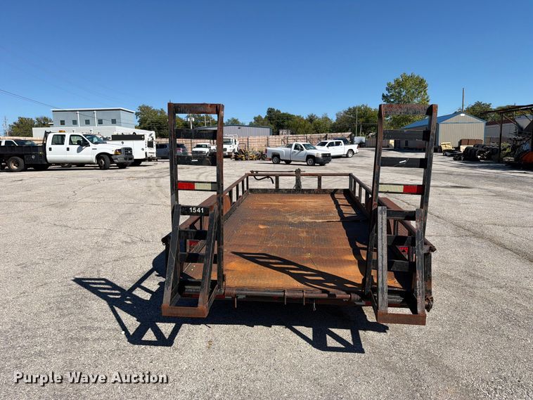 image for item FU1099 2015 Maxey equipment trailer