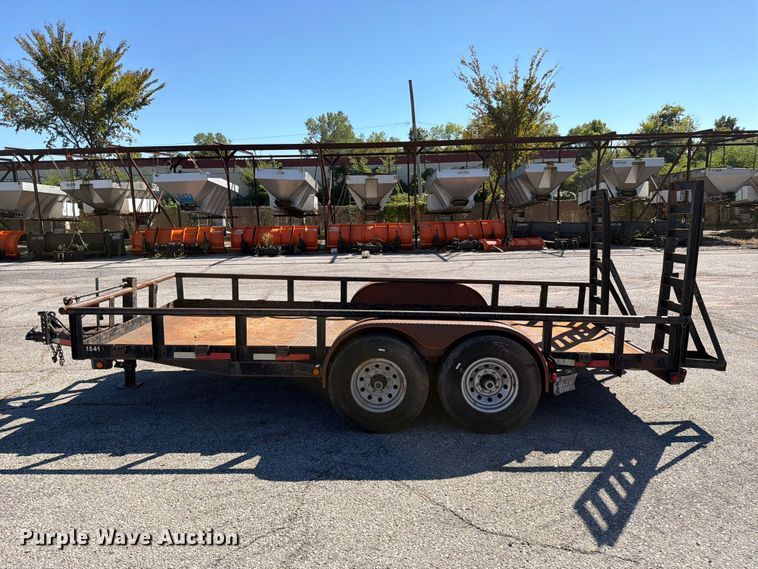 image for item FU1099 2015 Maxey equipment trailer