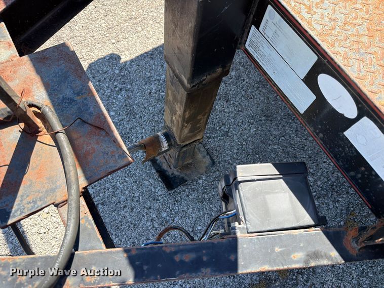 image for item FU1099 2015 Maxey equipment trailer