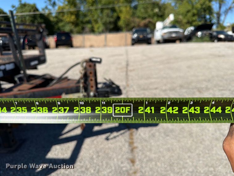 image for item FU1099 2015 Maxey equipment trailer