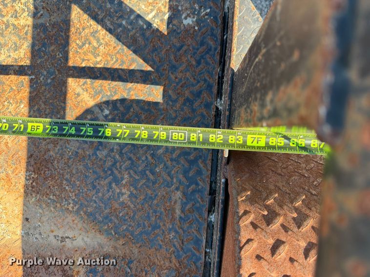 image for item FU1099 2015 Maxey equipment trailer