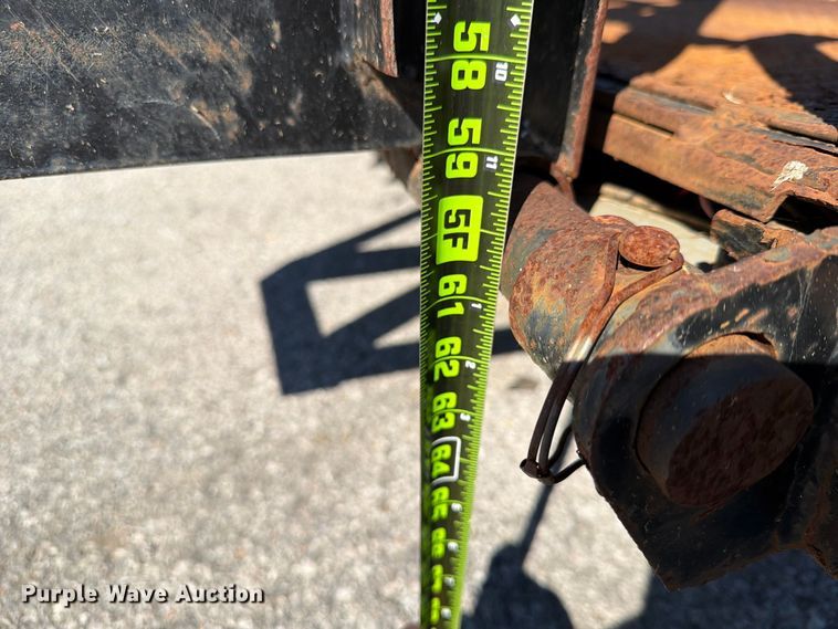 image for item FU1099 2015 Maxey equipment trailer