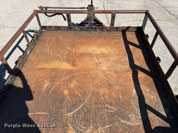 image for item FU1099 2015 Maxey equipment trailer