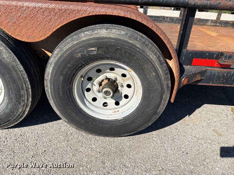 image for item FU1099 2015 Maxey equipment trailer