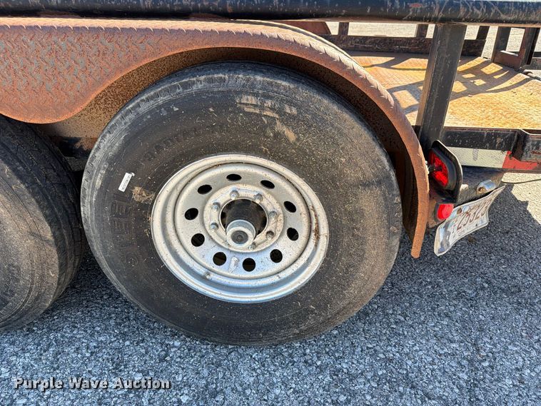 image for item FU1099 2015 Maxey equipment trailer