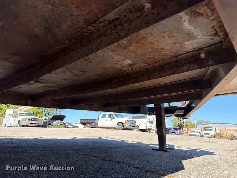image for item FU1099 2015 Maxey equipment trailer