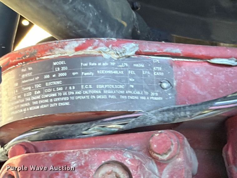 image for item FU1101 2020 International HV607 refuse truck
