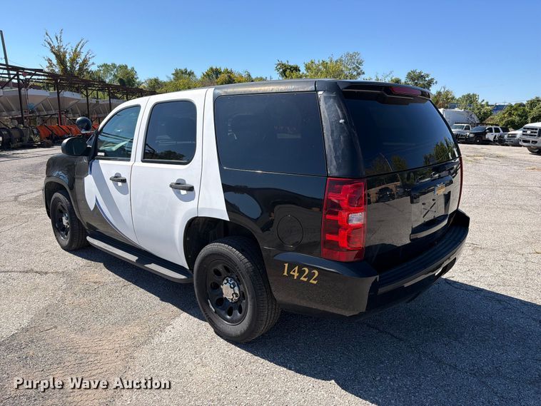 image for item FU1107 2014 Chevrolet Tahoe Police SUV