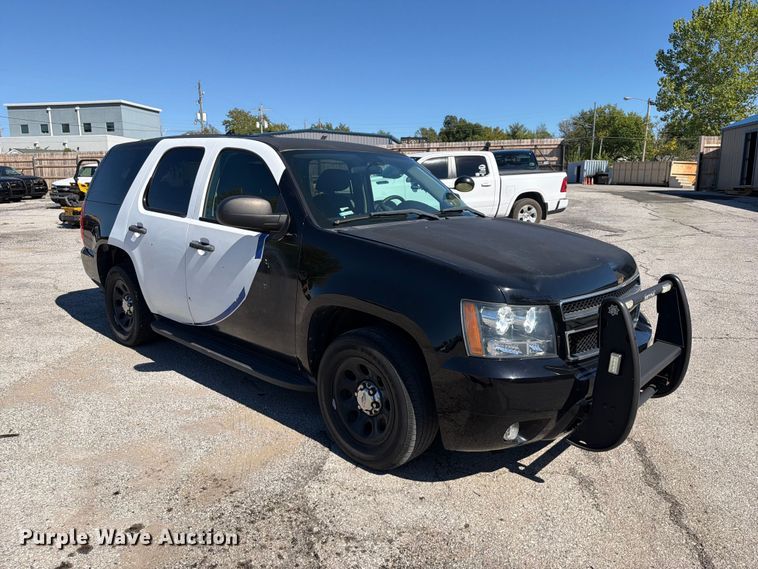 image for item FU1108 2013 Chevrolet Tahoe Police SUV