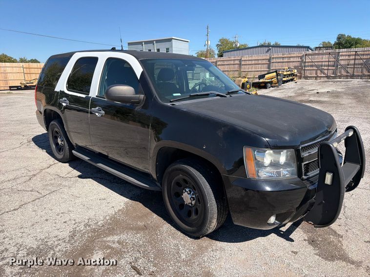 image for item FU1112 2013 Chevrolet Tahoe Police SUV