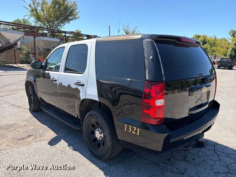 image for item FU1112 2013 Chevrolet Tahoe Police SUV