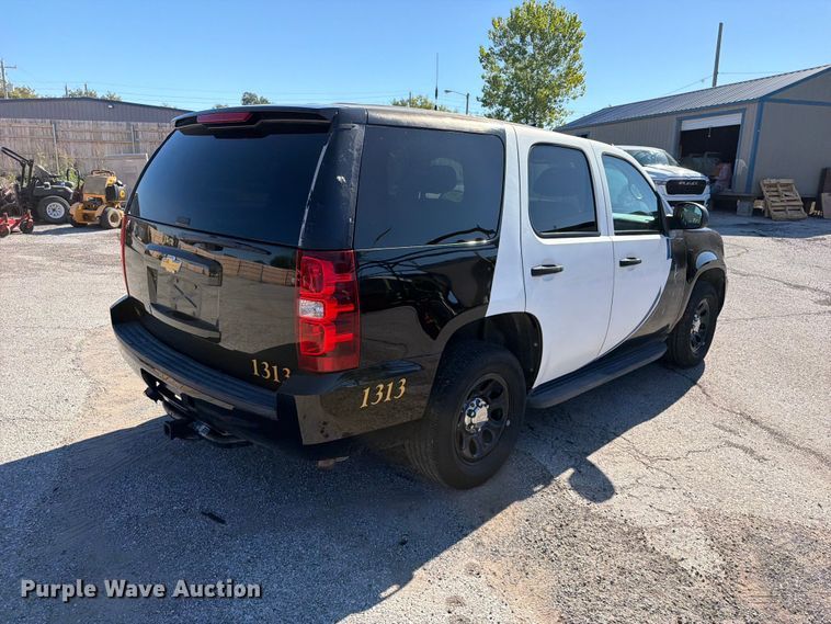 image for item FU1119 2013 Chevrolet Tahoe Police SUV
