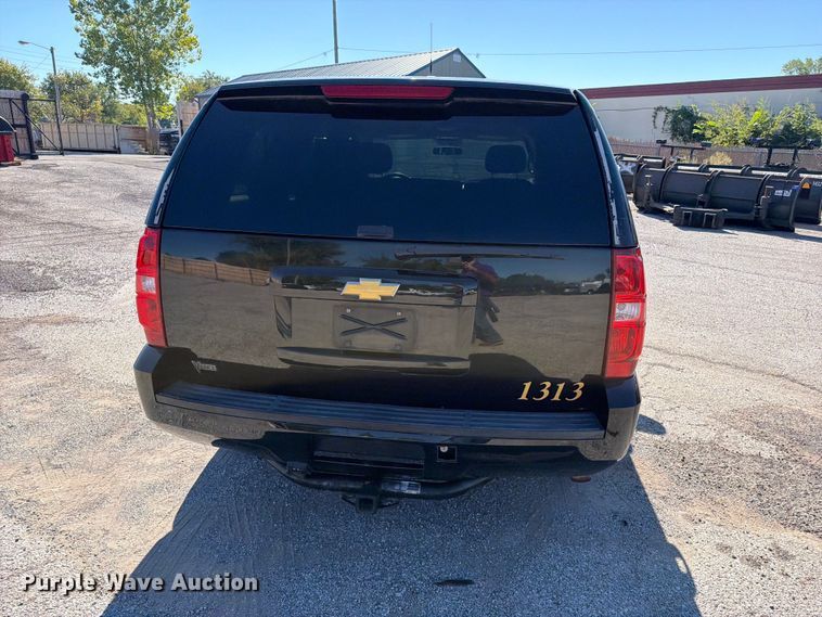 image for item FU1119 2013 Chevrolet Tahoe Police SUV