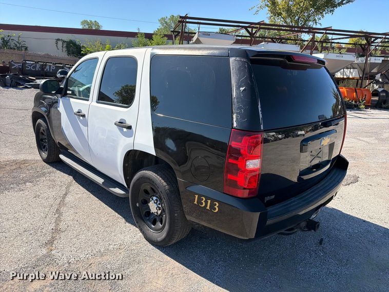 image for item FU1119 2013 Chevrolet Tahoe Police SUV