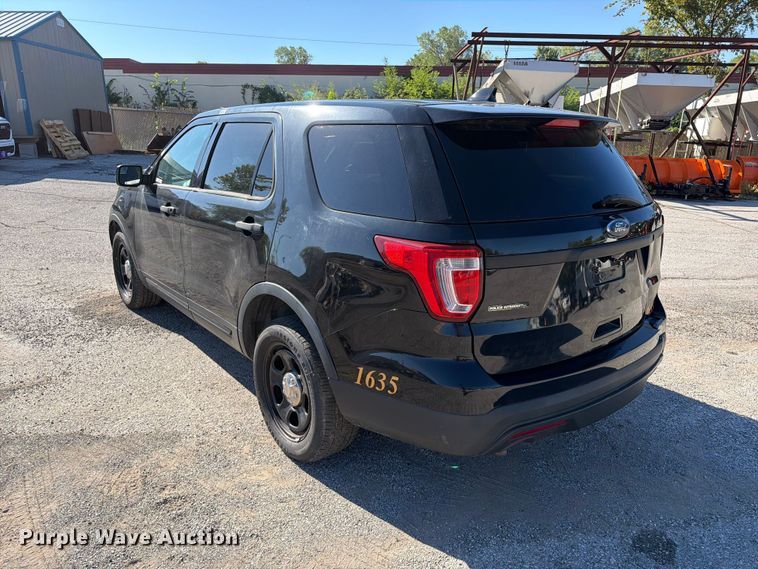 image for item FU1122 2016 Ford Explorer Police Interceptor SUV