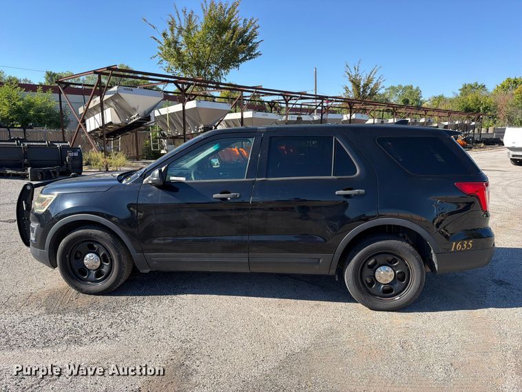 image for item FU1122 2016 Ford Explorer Police Interceptor SUV