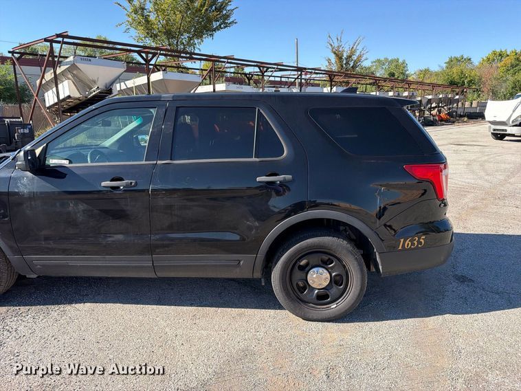 image for item FU1122 2016 Ford Explorer Police Interceptor SUV