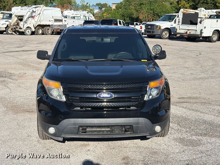image for item FU1125 2015 Ford Explorer Police Interceptor SUV
