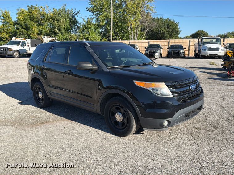 image for item FU1125 2015 Ford Explorer Police Interceptor SUV