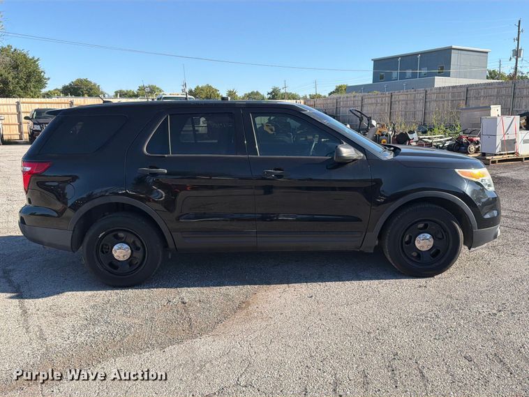 image for item FU1125 2015 Ford Explorer Police Interceptor SUV