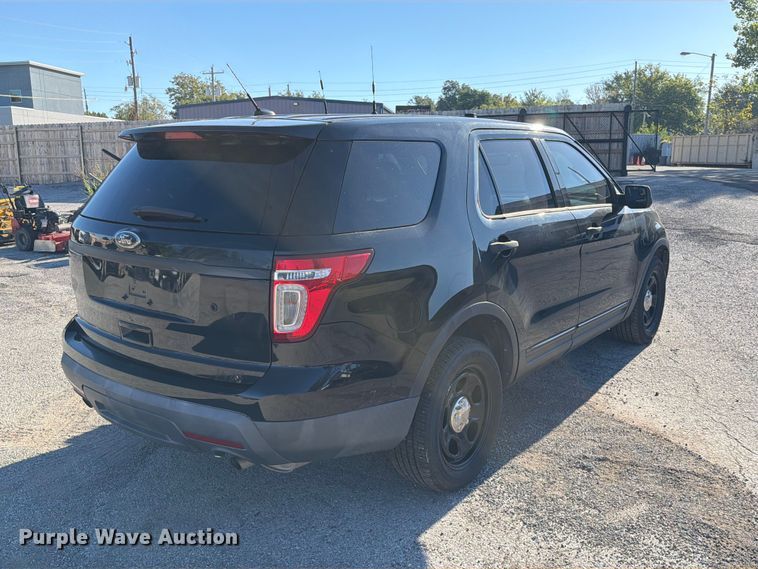 image for item FU1125 2015 Ford Explorer Police Interceptor SUV