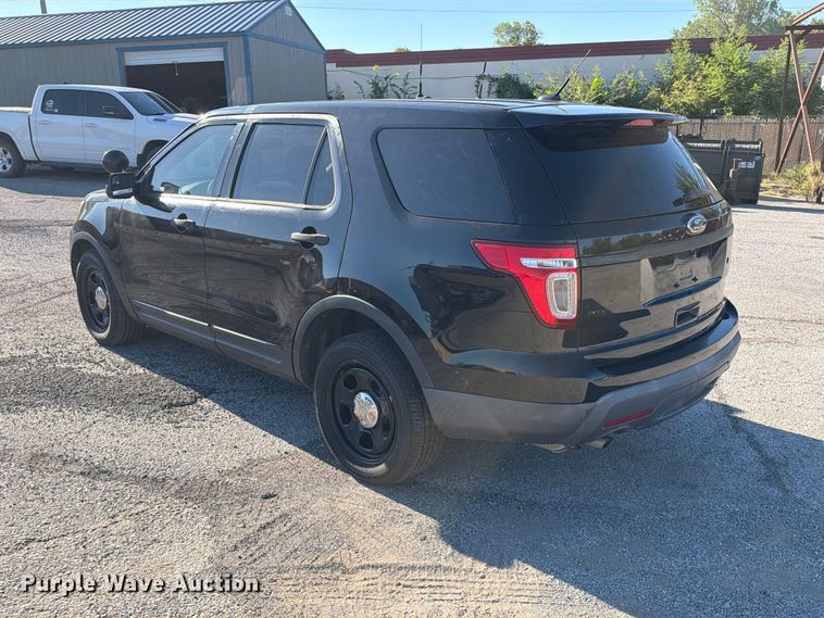 image for item FU1125 2015 Ford Explorer Police Interceptor SUV