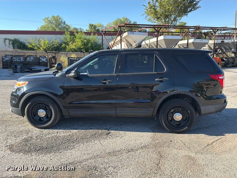 image for item FU1125 2015 Ford Explorer Police Interceptor SUV
