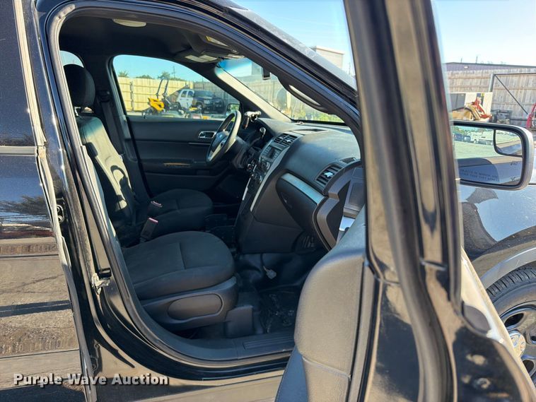 image for item FU1125 2015 Ford Explorer Police Interceptor SUV