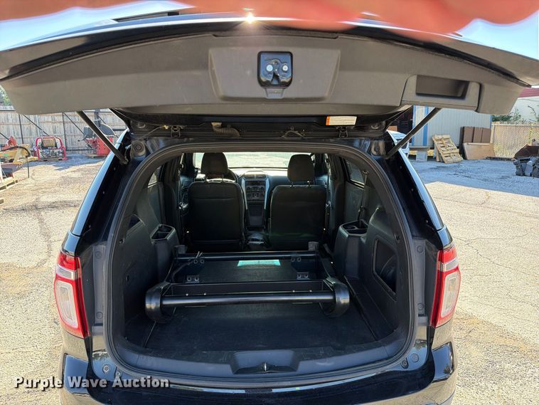 image for item FU1125 2015 Ford Explorer Police Interceptor SUV